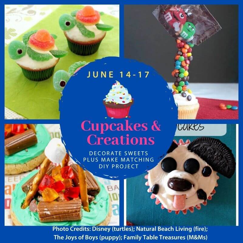 SOLD OUT Pinspiration Summer Camp June 14-17th Cupcakes & Creations